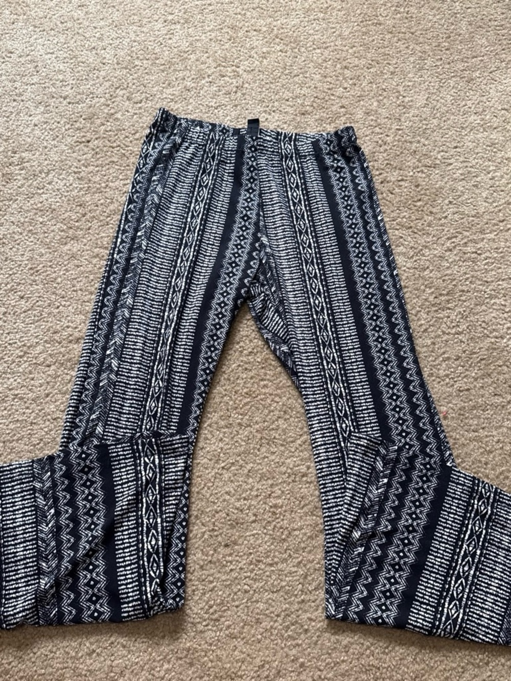 Black&White Flow pants